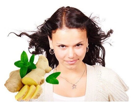 Ginger for the face